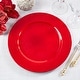 preview thumbnail 17 of 15, Soft Glow Faux Mother of Pearl Charger Plate (Set of 4)