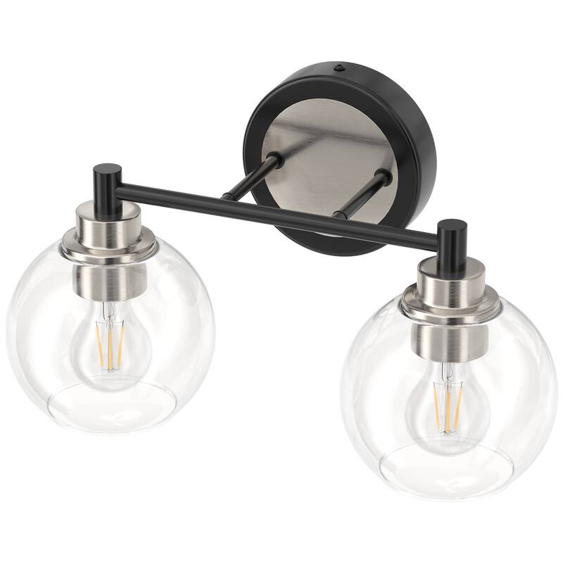 Dimmable Bathroom Vanity Light Globe Glass Shades