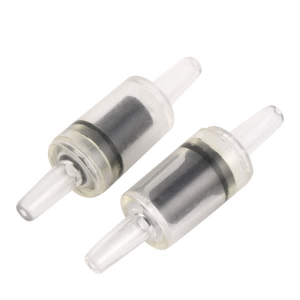 fish tank aquarium air pump plastic one way non return check valve dia 2pcs