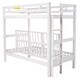 preview thumbnail 6 of 7, Twin over Full Bunk Bed, Convertible Down Bed, with Ladder and Guardrail