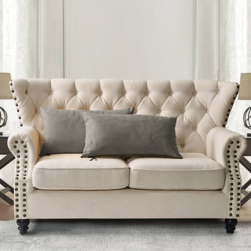 Suede 2 Piece Pillow Shell Set with Big Zipper, NO INSERT