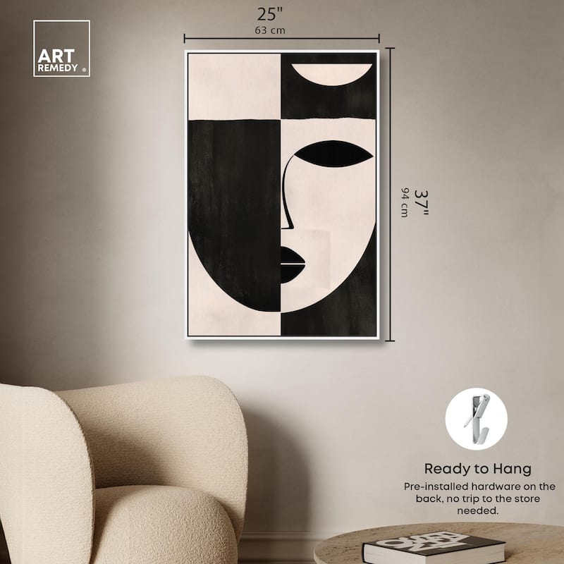 Divided Self II Canvas by Art Remedy