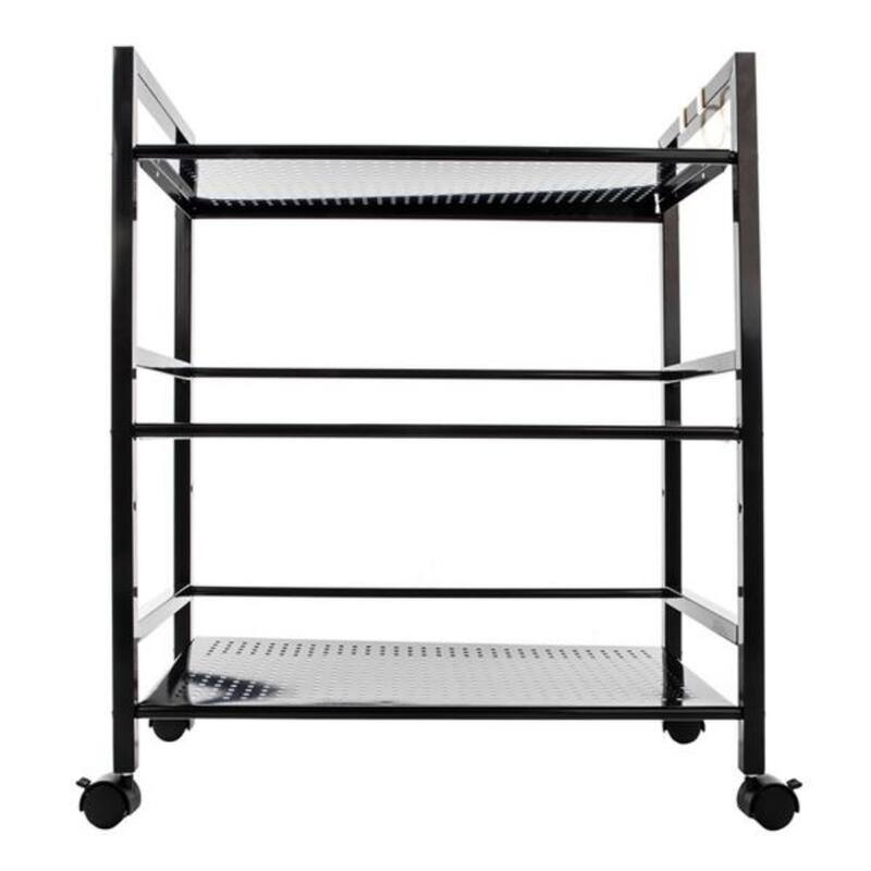 Widen 3 Tiers Multi-functional Storage Cart - Black
