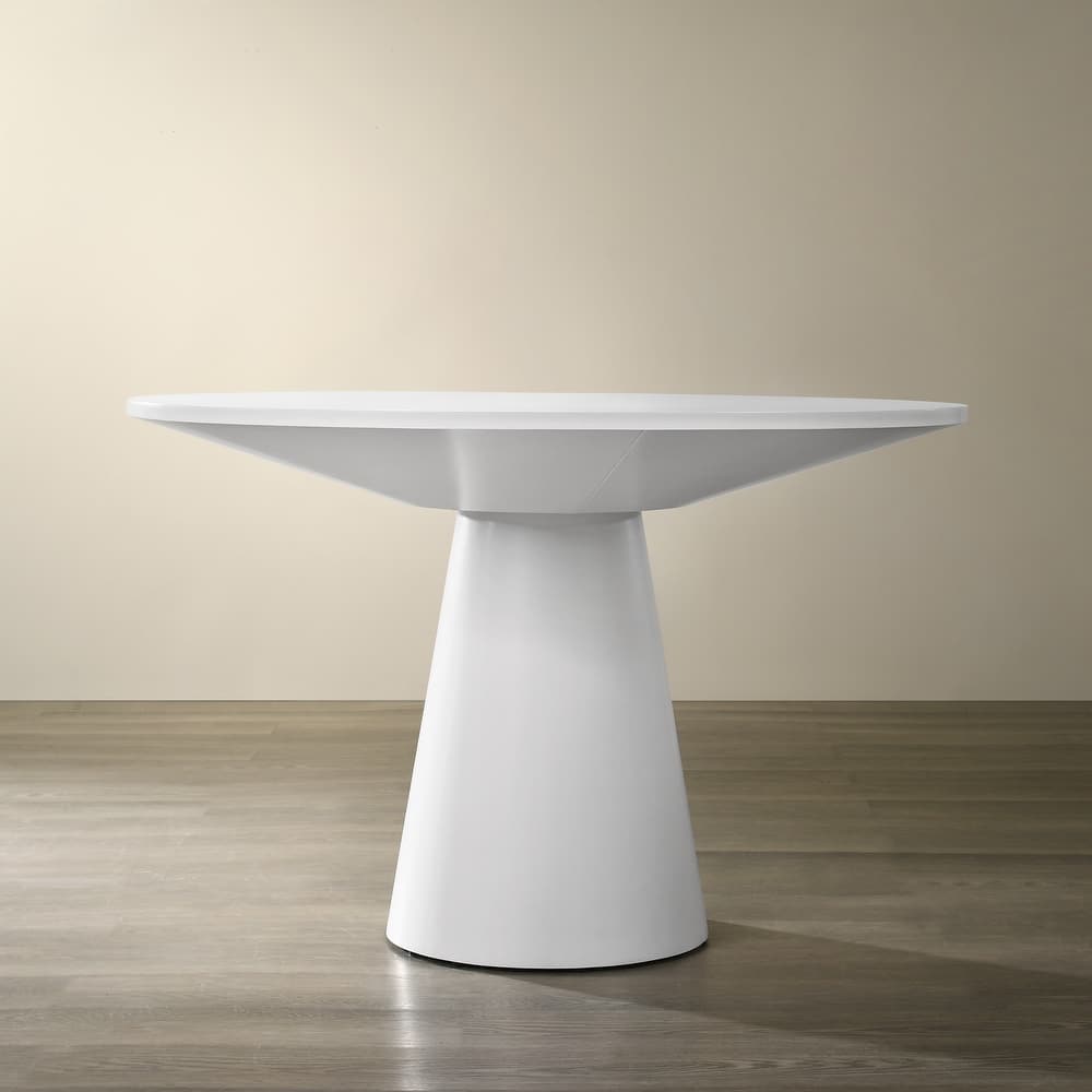 Roundhill Furniture Rocco 48" Pedestal Dining Table