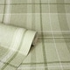 preview thumbnail 2 of 5, Fine Decor Harris Green Plaid Chevron Wallpaper