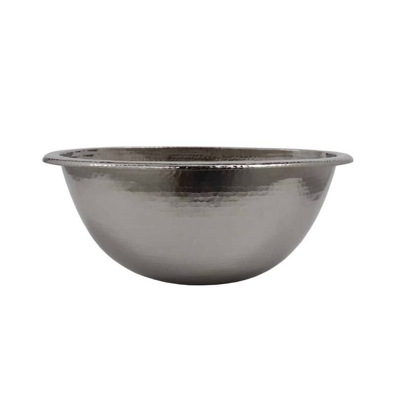 Cameo Hand Hammered Copper Undermount/ Drop-in Oval Bathroom Sink