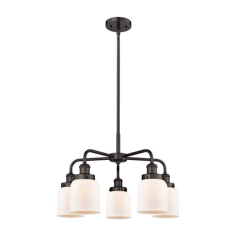 Innovations Lighting Bell - 5 Light 23" Stem Hung Chandelier