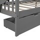 preview thumbnail 33 of 34, Roomfitters Twin Size Daybed with Two Drawers, Wood Slat Support, Practical and Space-Efficient Storage Solution