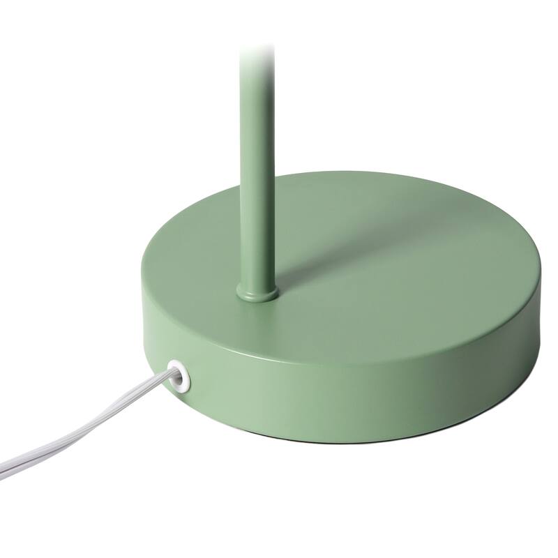 Metal Desk Lamp with Adjustable Cone Shade for Modern Workspace - 7.80 x 5.60 x 16 in. (L x W x H)