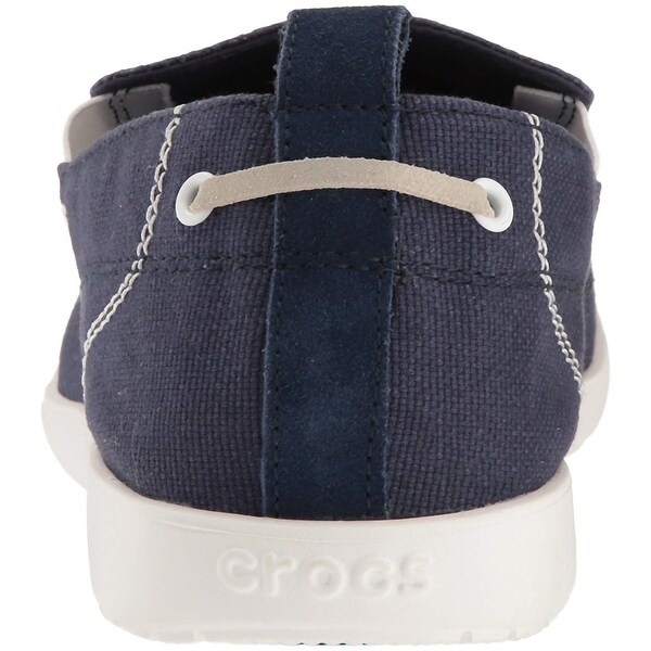 crocs canvas loafer mens