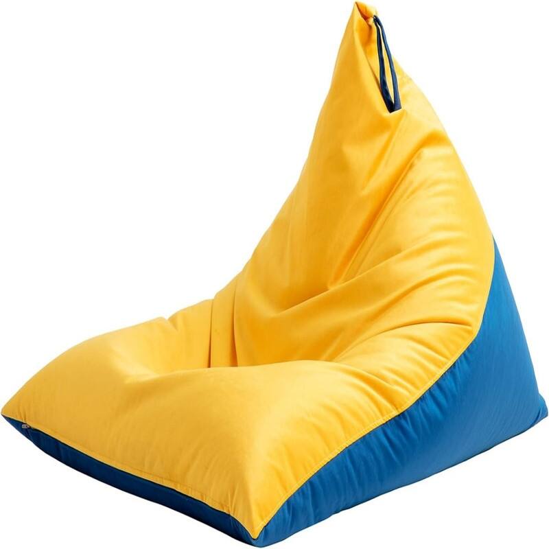 Bean Bag Chair Cover (No Filler) 400L - Yellow