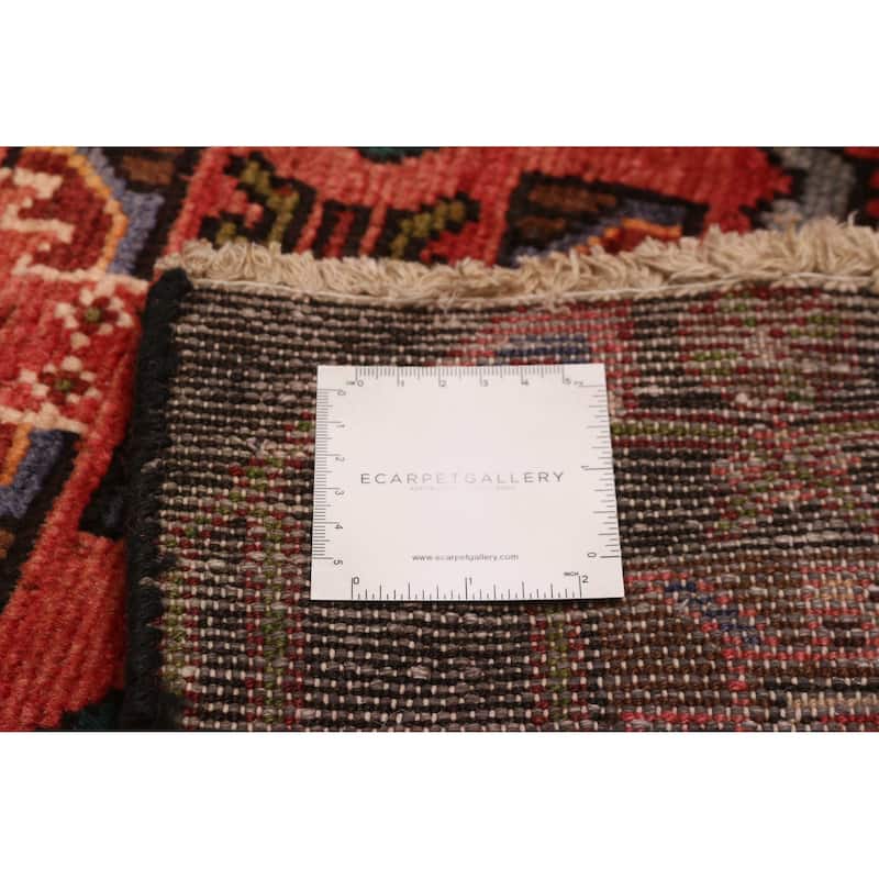 ECARPETGALLERY Hand-knotted Andelz Red Wool Rug - 4'8 x 10'8