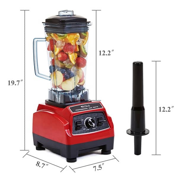 Smoothie Blender for Kitchen 2200W Professional Countertop Blenders for  Shakes