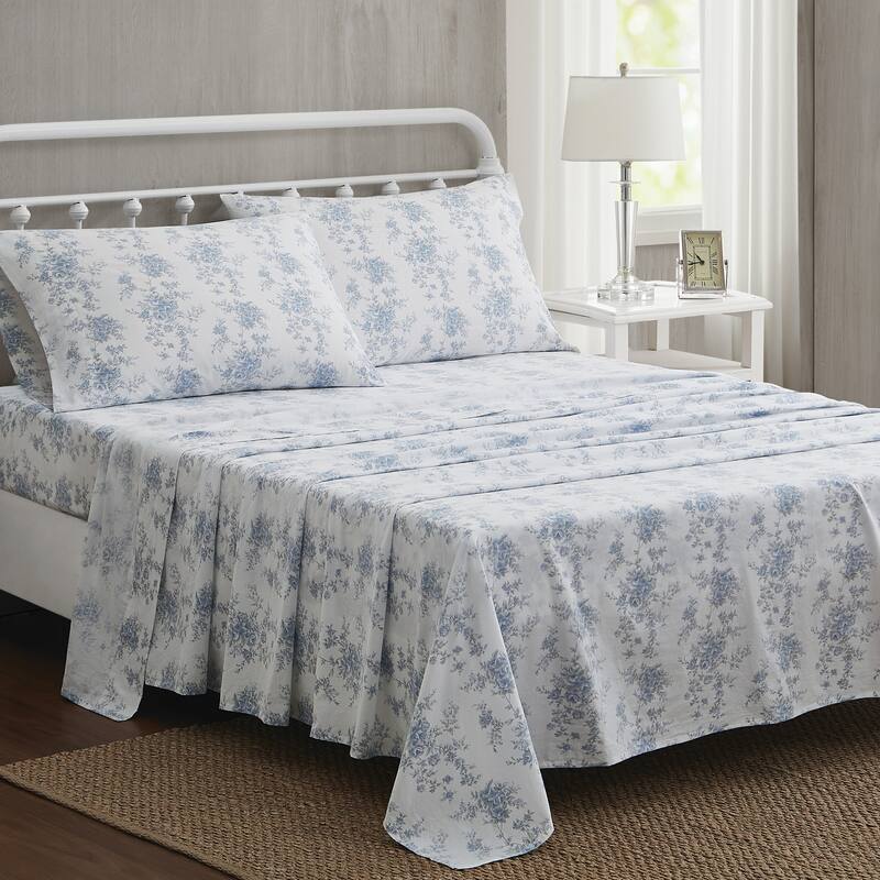 The Farmhouse by Rachel Ashwell British Rose Sheet Set