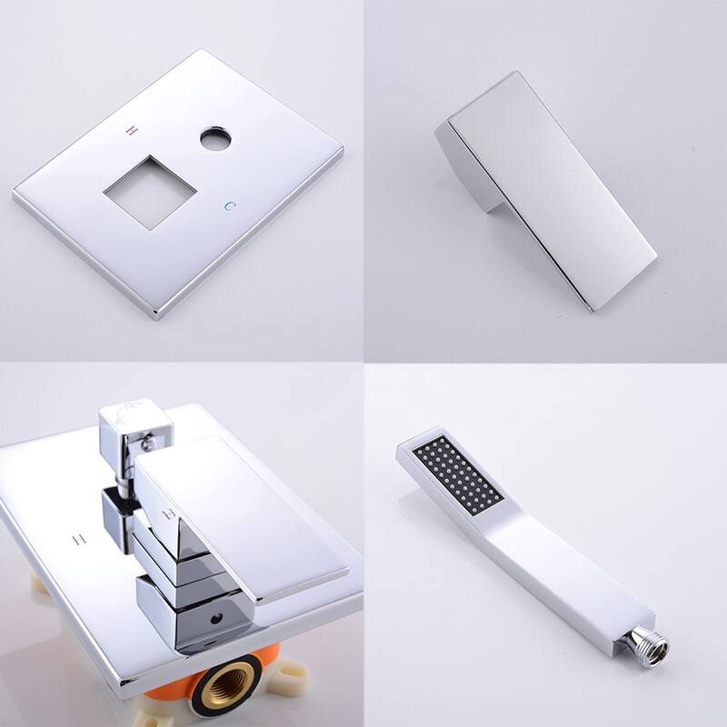 11.8-In Wall Mounted Shower System