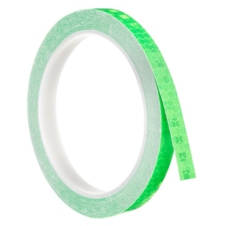 Reflective Tape, 1 Roll 26 Ft x 0.4-inch Safety Tape Reflector, Green ...
