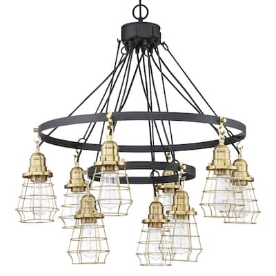 Craftmade Thatcher 9 Light 30" Wide Chandelier