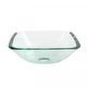 preview thumbnail 2 of 8, Talula Square Corner Tempered Glass Wall Mount Vessel Sink with Chrome Faucet, Drain and Towel Bar