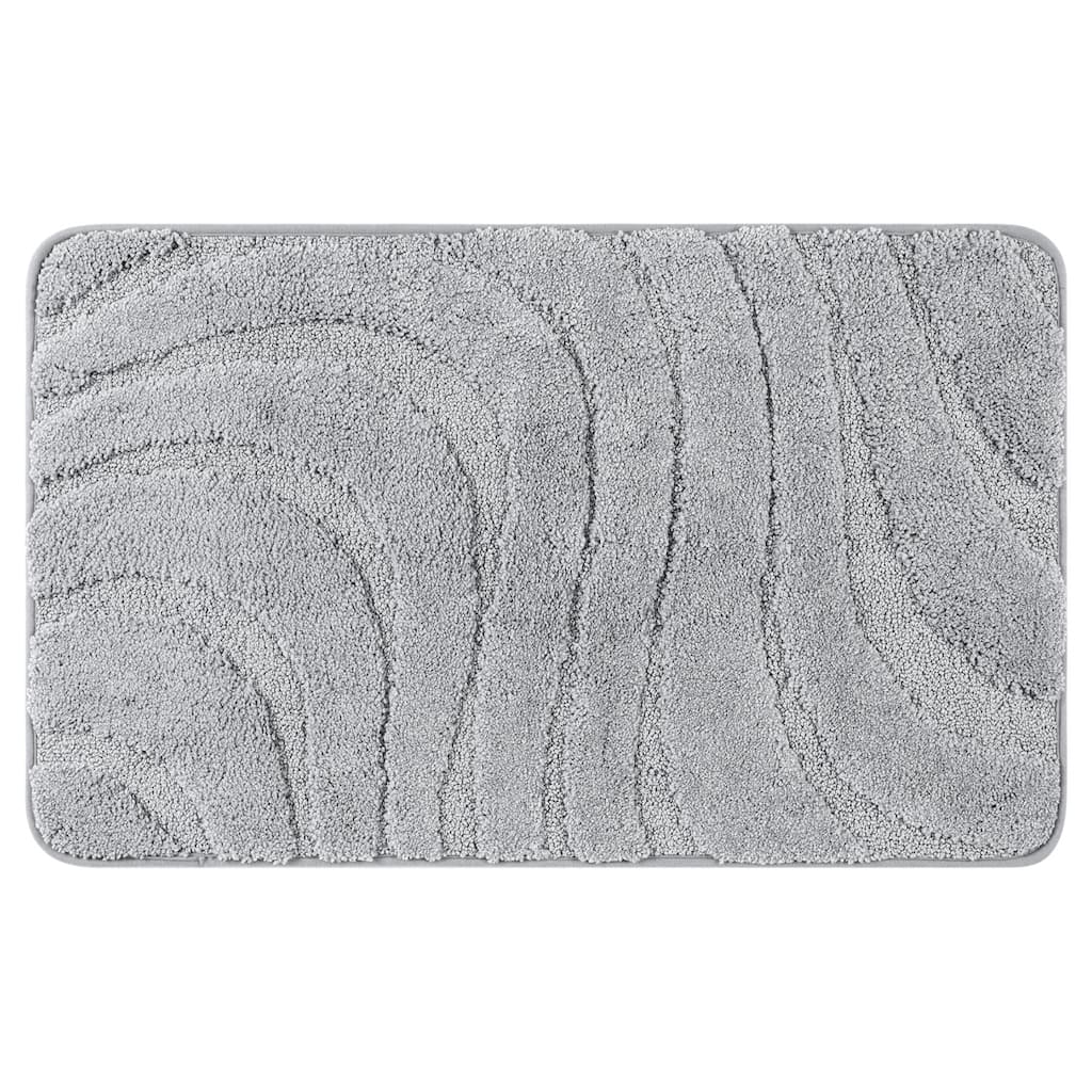 Non Slip Bath Mat, Geometry Bathroom Rug Absorbent Washable Mat Soft Microfiber Bath Mats for Bathroom Floor