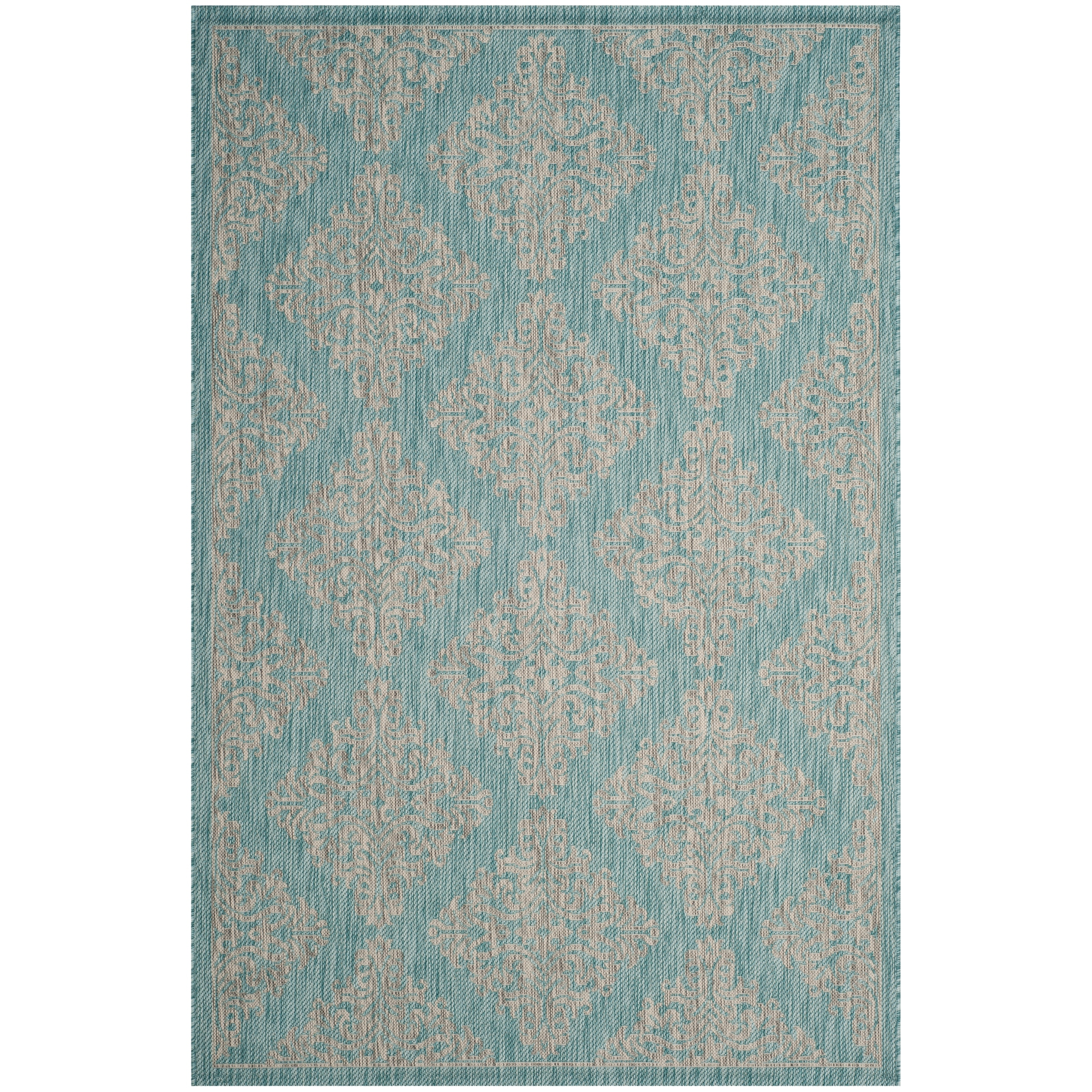 SAFAVIEH Courtyard Indoor/ Outdoor Waterproof Patio Backyard Rug