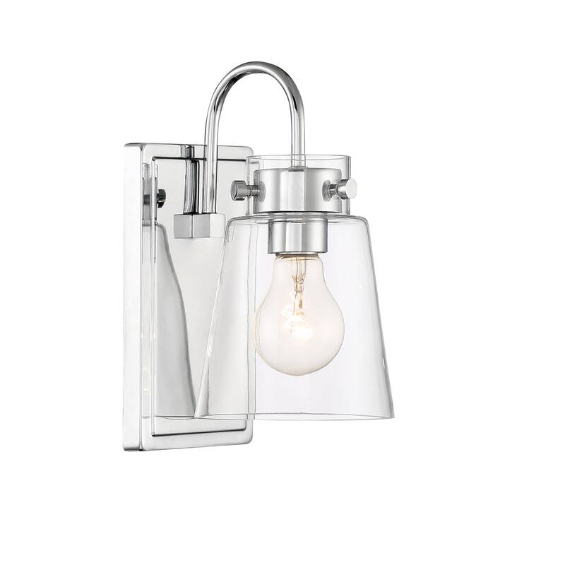 Designers Fountain D214M-1B Inwood 10" Tall Bathroom Sconce - Matte Black