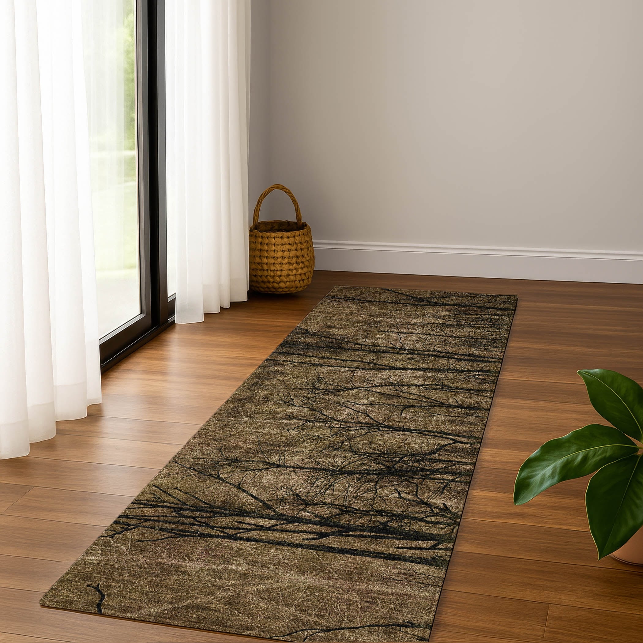 Premium Washable Super Soft Modern Forest Mayfield Rug