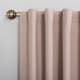preview thumbnail 31 of 91, Sun Zero Cyrus Thermal Total Blackout Back Tab Curtain Panel, Single Panel