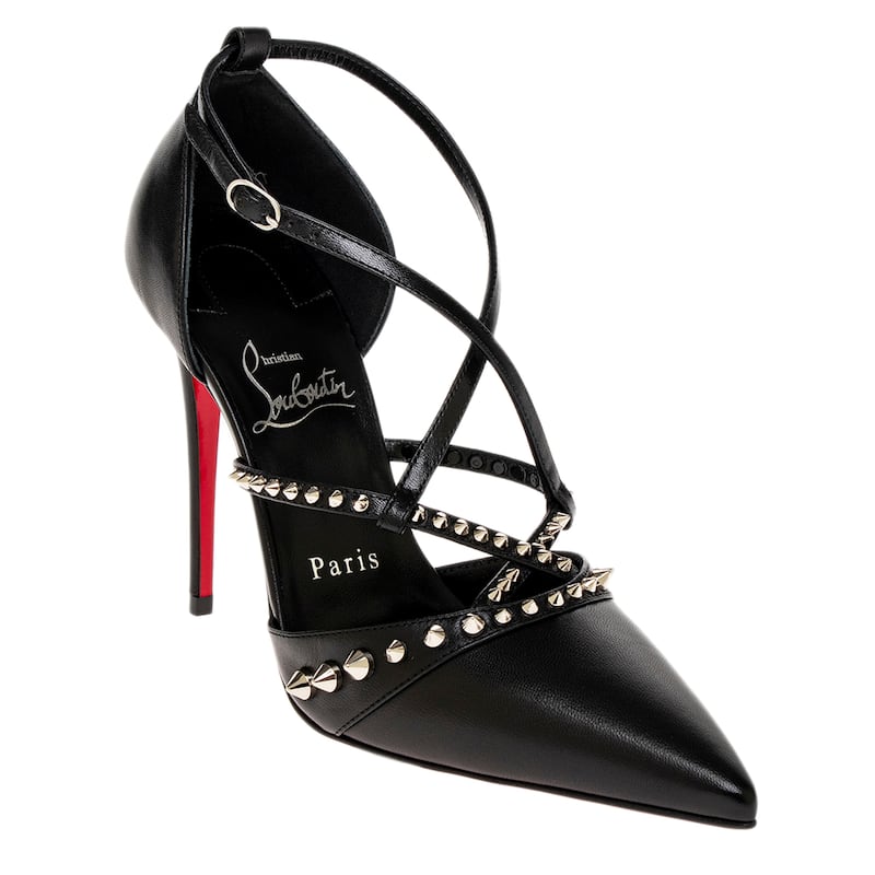 Christian Louboutin Tatooshka Spike Pump - 37 EU