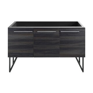 Annecy 60 Black Walnut Bathroom Vanity Cabinet Only (Sm-Bv226) - Bed Bath & Beyond - 40190043