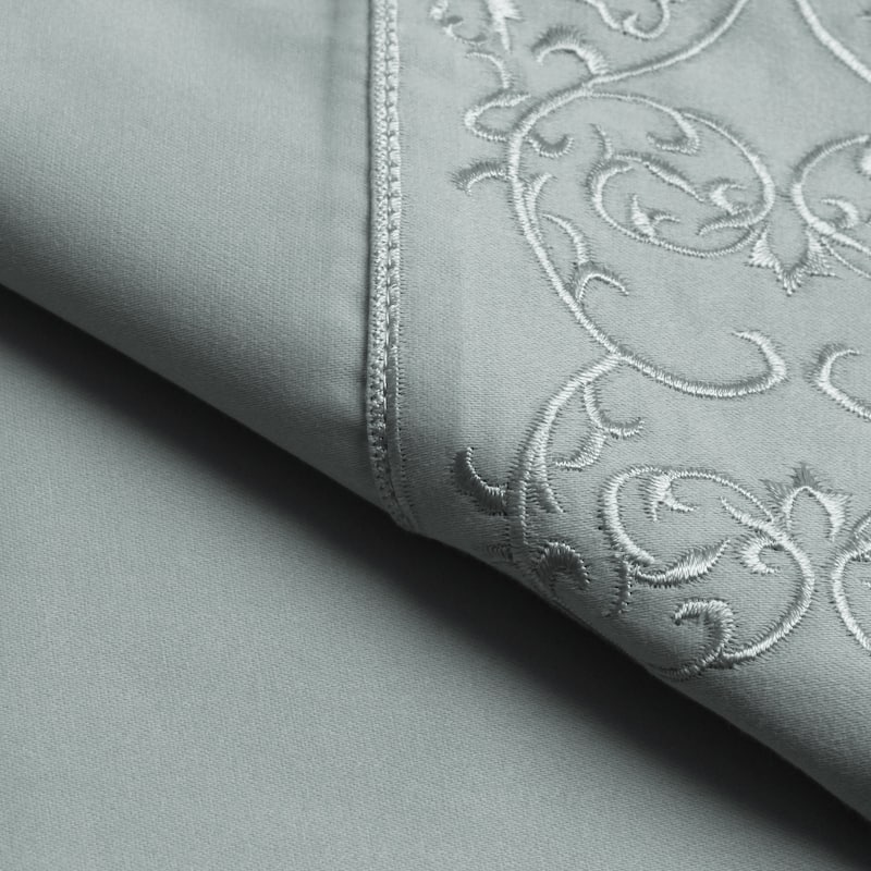 Andre Embroidered 100 Percent Cotton High Quality Sheet Set