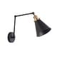 preview thumbnail 39 of 43, Elliot 7" Adjustable Arm Metal LED Wall Sconce, Chrome by JONATHAN Y