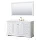 Option White, Gold Trim, Giotto Quartz Top