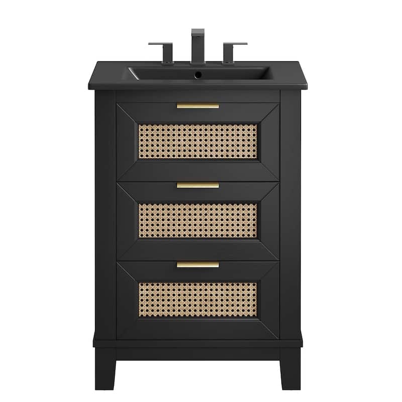 Dixie 24" Solid Wood Bathroom Vanity Cabinet