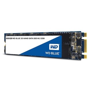 Shop Wd Blue 3d Nand 500gb Pc Ssd Sata Iii 6 Gb S M 2 2280 Solid State Drive Wds500g2b0b Overstock 19579583