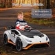 preview thumbnail 23 of 26, Lamborghini children's electric four-wheel four-wheel drive with remote baby seating toy car