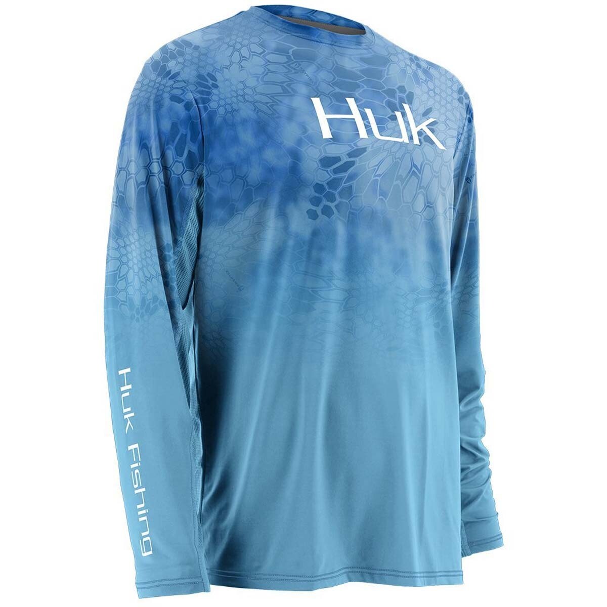 Shop Huk Men S Kryptek Fade Icon Carolina Blue Small Long Sleeve Shirt Free Shipping On Orders Over 45 Overstock 21460259