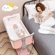 preview thumbnail 3 of 25, Babyjoy Baby Bed Side Crib Portable Adjustable Infant Travel Sleeper - See Details