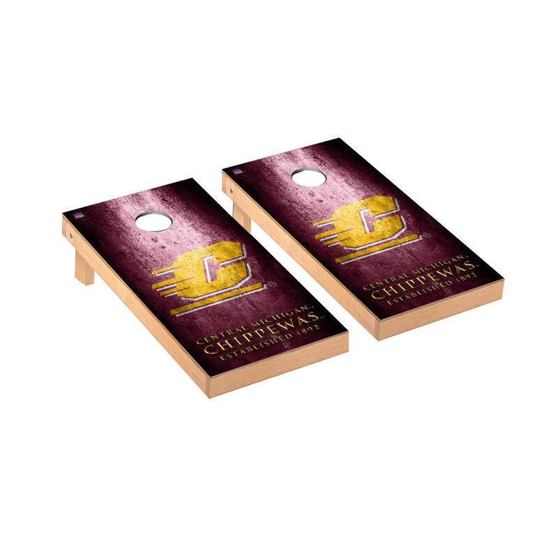 Central Michigan Chippewas Museum Cornhole Board Set