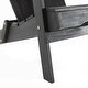 preview thumbnail 15 of 60, Outdoor Acacia Wood Adirondack Chair, Simple Design Chair