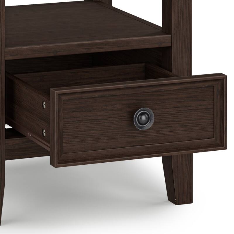 WYNDENHALL Halifax Solid Wood 19-inch Square End Table - 19 inch wide