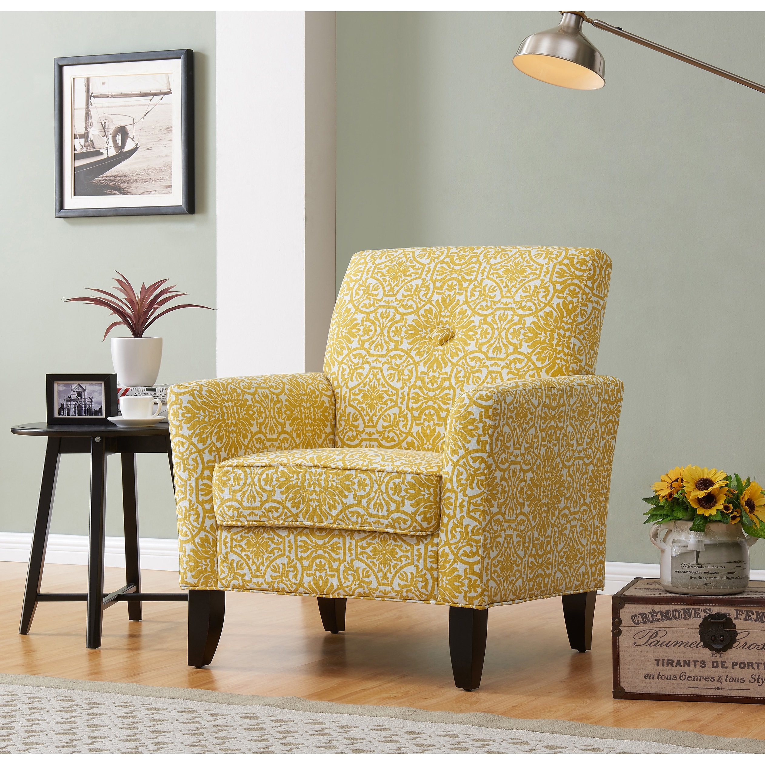 Accent Chairs Yellow Shop Online At Overstock