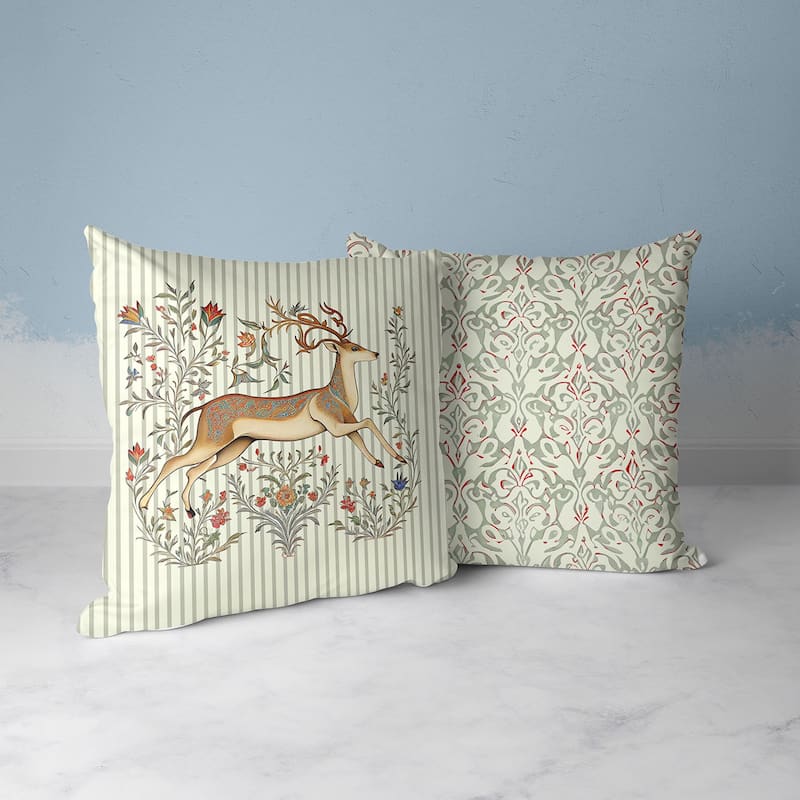 Amrita Sen Deerfield Flowers Faux Suede Accent Pillow Bed Bath & Beyond 37784111