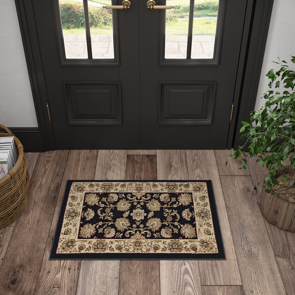 Soho Traditional Floral Oriental Indoor Area Rug
