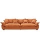 preview thumbnail 14 of 13, 126" Velvet Sectional Sofa,Modular 3-Piece with Storage Removable Cushions