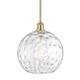 Option Satin Gold / Clear Water Glass