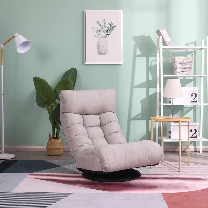Single Sofa Reclining Chair Lazy Sofa Tatami Balcony Reclining Chair Leisure Sofa Adjustable Chair