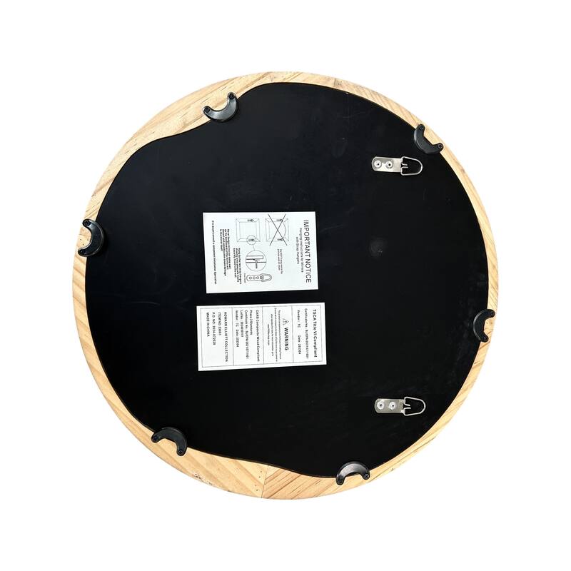 Quarry Round Mirror - 16H x 16W x 1D