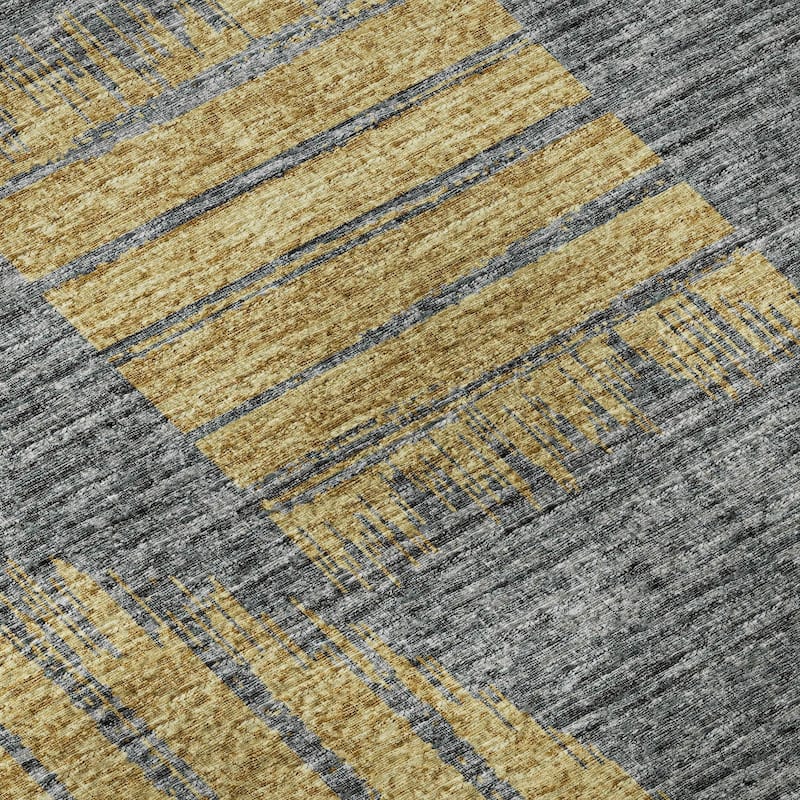 Premium Washable Super Soft Contemporary Geo Mayfield Rug