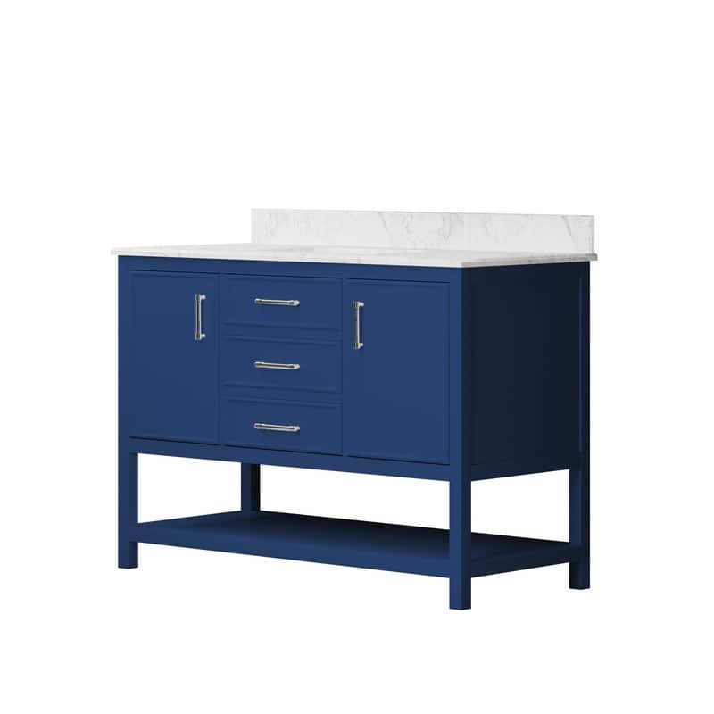 48-Inch Farm Style Bathroom Vanity with Square Sink