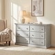 preview thumbnail 11 of 12, Suite Bebe Universal 6 Drawer Double Dresser